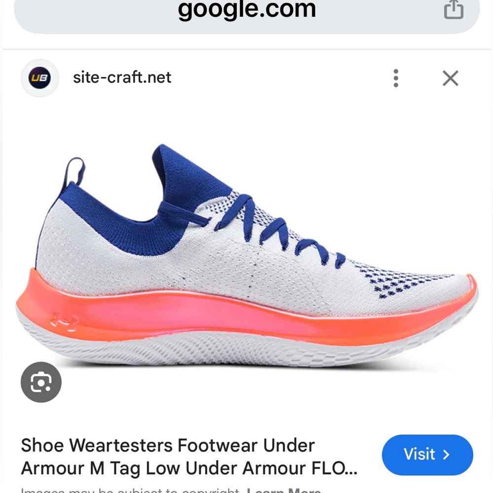 Men’s under Armour 10.5